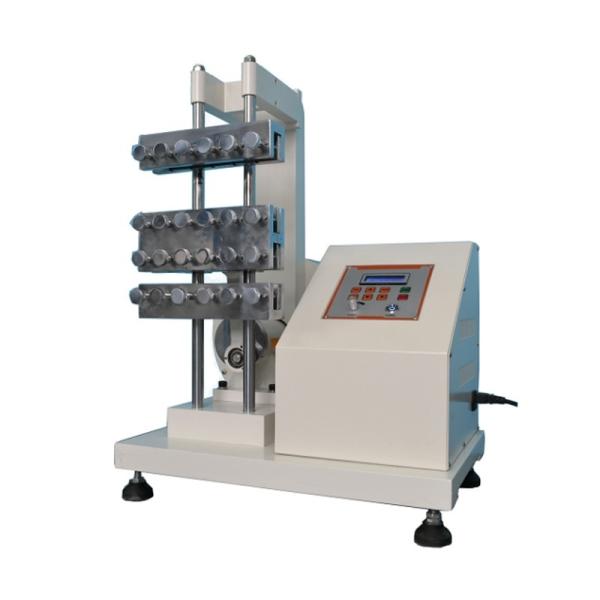 ASTM D813 D430 Machine d'essai de flexion JIS K6301 ISO 132 Appareil d'essai de résistance au pliage des tissus