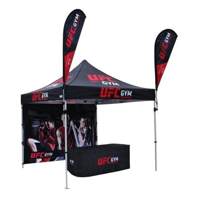 300D 420D Polyester Outdoor Event Tent Aluminium Frame Trade Show Pop Up Exhibition Tent