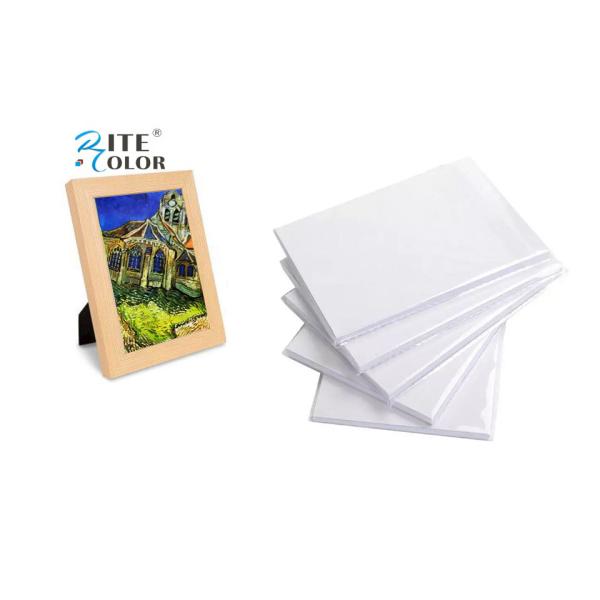 Microporous RC Photo Paper Roll Luster 260gsm A4 Sheets For EPSON CANON HP Printers
