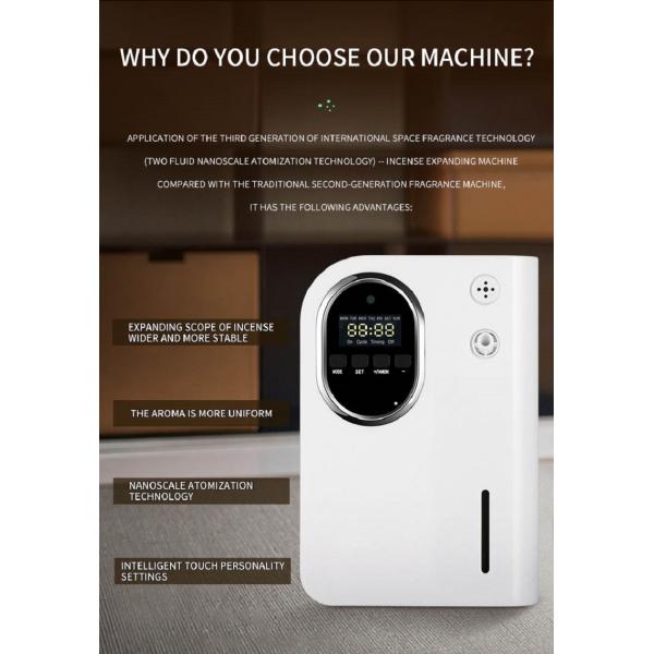 2023 New Arrival Aroma Diffuser Large Coverage 160ml Portable Essential Oil Diffuser Quiet Negative ion purify scent diffuser