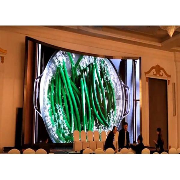 Reception Hall Curved Led Display Hire With Extremely Excellent Thermal Management