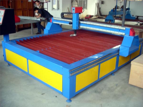 MS Plate Profiling Steel Plasma Cutter , 1000mm/Min VFD Industrial Plasma Table