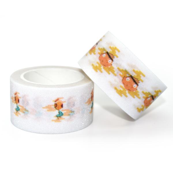 Waterproof Glitter Japanese Washi Masking Tape