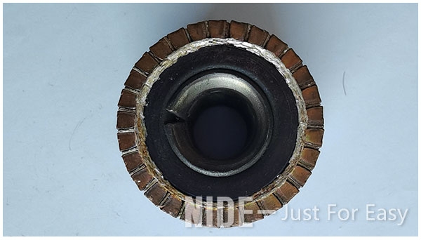 Superficie de la resina de los componentes del motor eléctrico del aspirador para los aparatos electrodomésticos