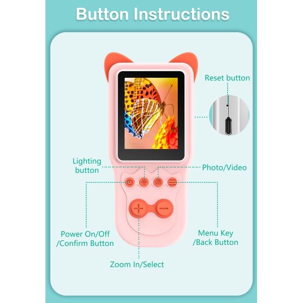 Multi Functional Magic Duo Recordable Compact Digital Magnifier for Insect Observation & Jewelry Appraisal