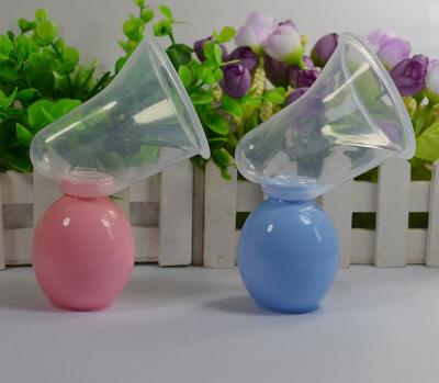 BPA Free Latex Silicone Manual mamária bomba com mamadeira bebê