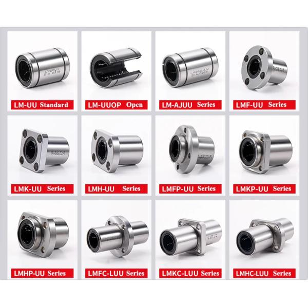 Long Life VIBRATION V1 Linear Ball Bearings for Engraving Machine/ DIY Craft Tool Lm12uu