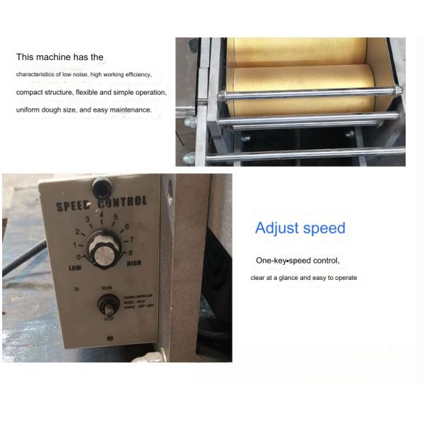 Full Automatic Tortilla Making Machine 400W Corn Flour Press Bread Grain Product Maker