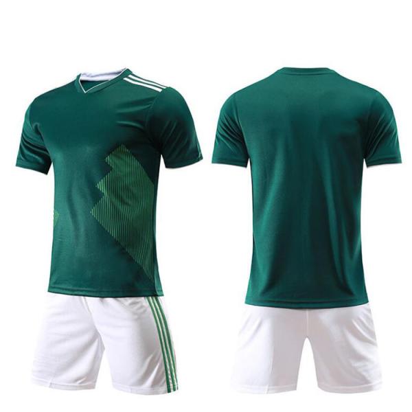 Custom sublimation blank soccer jersey kits with customer's logo