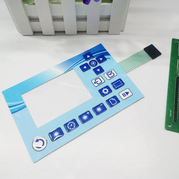 Machine Control Membrane Keypad Key Type Membrane Durable Customized Solutions for Industrial Automation Panels