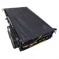 Hall 14000 lb Electric Brakes on Both Axels 2 5/16 Ball Hook up 235R16 Tire Iron Tipper Dump Trailer