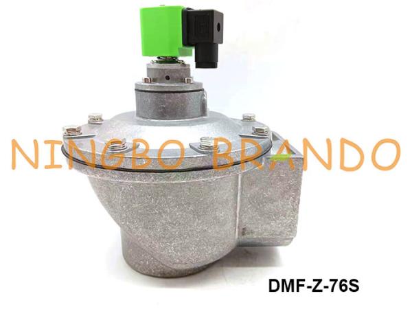 3 type impulsion à angle droit Jet Valve For Dust Collector de pouce DMF-Z-76S SBFEC de solénoïde de diaphragme