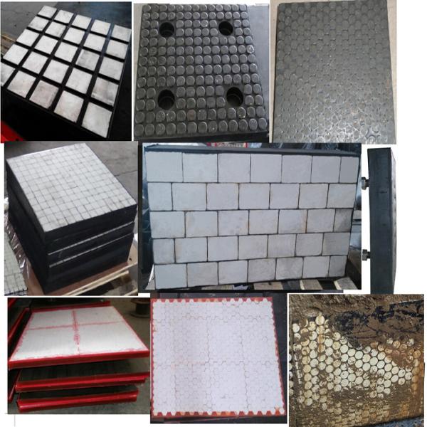 Минируя плита плиток носки керамической футеровки желоба керамическая