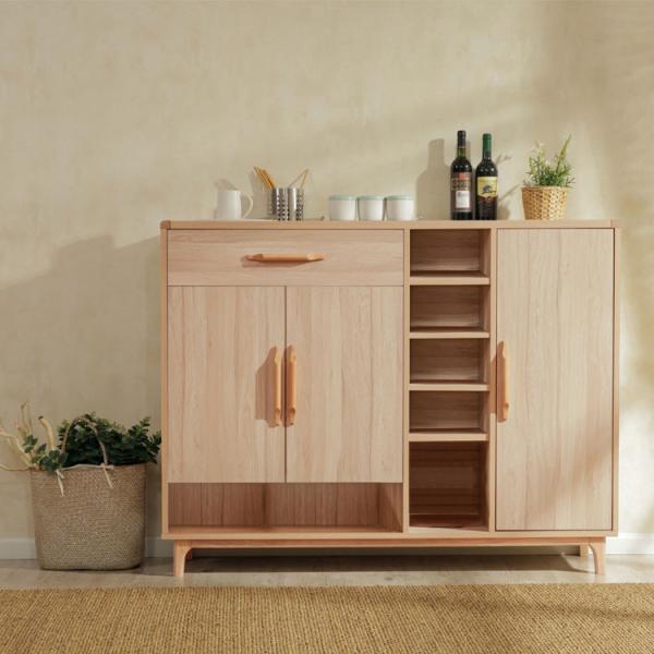 E1 Family Room Storage Cabinets 2 Door Wooden Cabinet Almirah Steel General Use