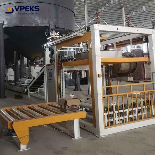 VPK GWPT Level Palletizer 800-1200bags/Hour Pneumatic Solenoid Valve AIRTAC Siemens PLC