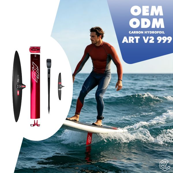 AXIS Hydrofoil ART V2 999 Foils HM Carbon Fiber Hydrofoil Front Wing Kitesurfing Foil Surfing