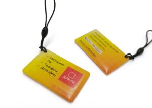 13.56mhz防水RFIDタグ N-TAG 213キータグ 42x26mm NFCエポキシタグ ジムフィットネス用