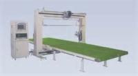 Coupeur de oscillation de lame d'éponge de latex de commande numérique par ordinateur 6m/minute, découpeuse automatique