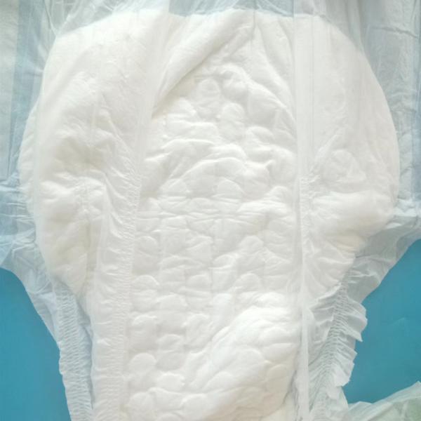 High Absorption Soft Breathable Adult Incontinence Diaper OEM Fluff Pulp Cute Diapers
