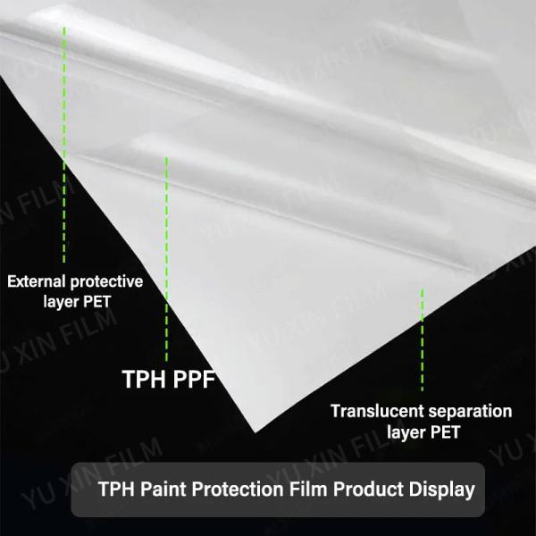 TPH Transparent Paint Protection Film Clear Car Body Protection Film PPF Tear Resistant