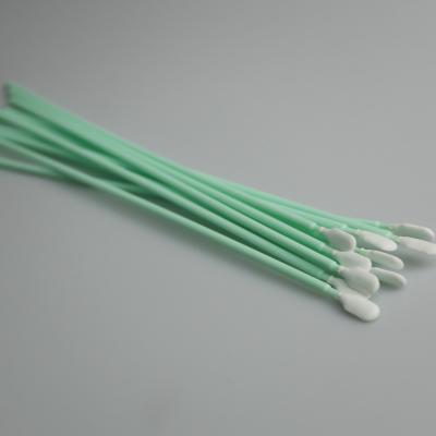 cotonetes longos limpos descartáveis do poliéster do punho de 250mm melhores para o PWB