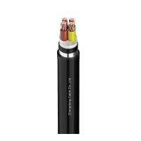Cable à basse tension ignifuge 4 noyau 0,6/1 kV CU/XLPE/ STA/PVC câble industriel