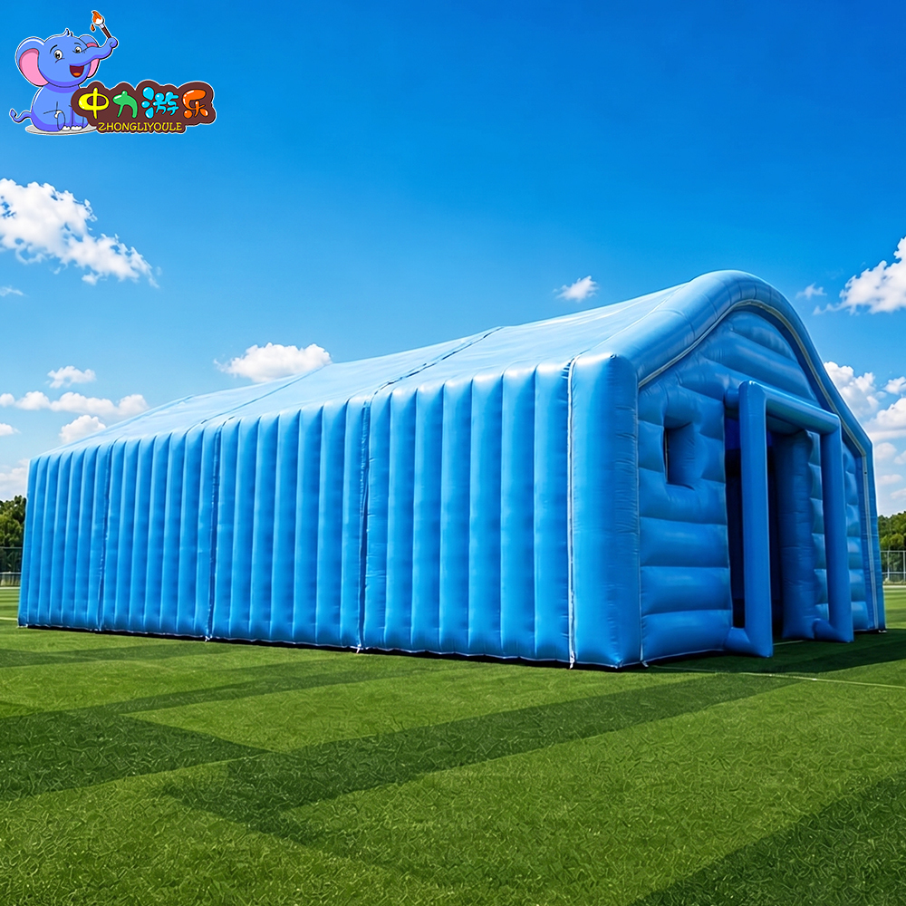 Custom Giant Inflatable Tent Enclosed Air Beam Sports Hall for Football Training, Sports Clubs, Schools, Coaching Centers and Commercial Indoor Activities