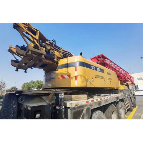 Послепродажное обслуживание 2017 Terrian Mobile Crane Truck 100ton Truck Crane Shaft No 4