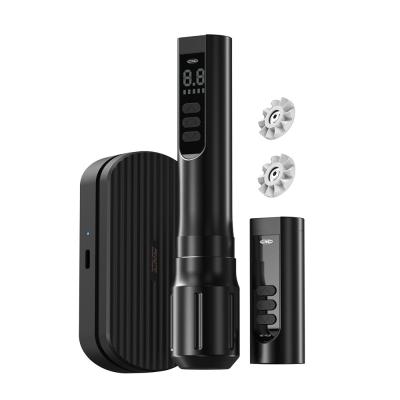 Pedal Control Wireless Rotary Tattoo Machine Dual Battery Tattoo Wireless Pen