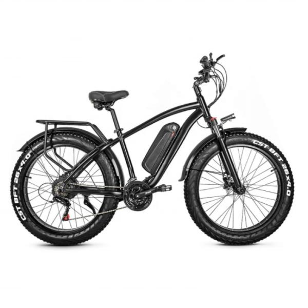 750W 26 Inch Electric Mountain Ebike With 7 Speed Gears And Hydraulic Disc Brake