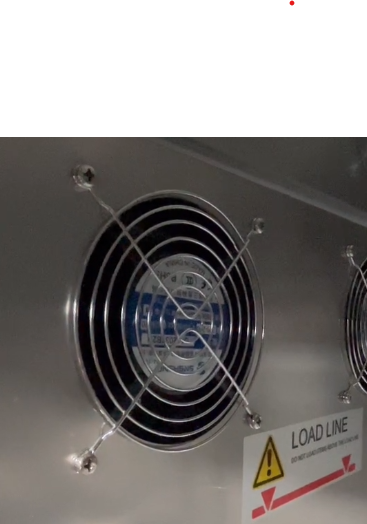 Congélateur portable à air refroidi, double porte vitrée, température unique, avec éclairage LED pour équipement de réfrigération