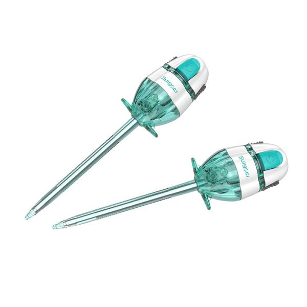 Disposable Valveless Trocar and Cannula 5mm Plastic Laparoscopia Instruments