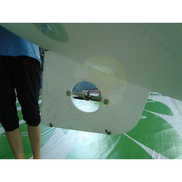 Ignifugez les dirigeables gonflables de zeppelin de PVC d'hélium de 0.18mm avec pour le jour de célébration, événements spéciaux