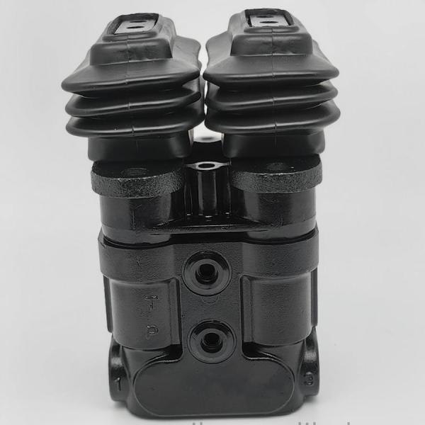 Small E306 Hydraulic Excavator Parts , Stroke Control Foot Hydraulic Pedal Valve