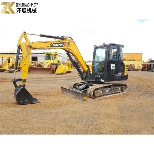 Sany SY55C Pro Mini-Excavator with 1000-3000 Working Hours and Other Hydraulic Pump