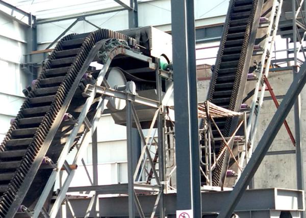 Skirt Rubber Type Sidewall Belt Conveyor For Grain Metallurgical Industry