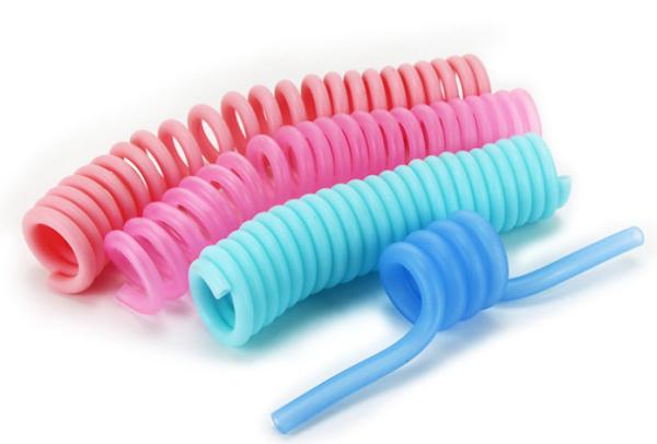 O tipo flexível superior médico da espiral da tubulação da borracha de silicone da categoria 100% personaliza