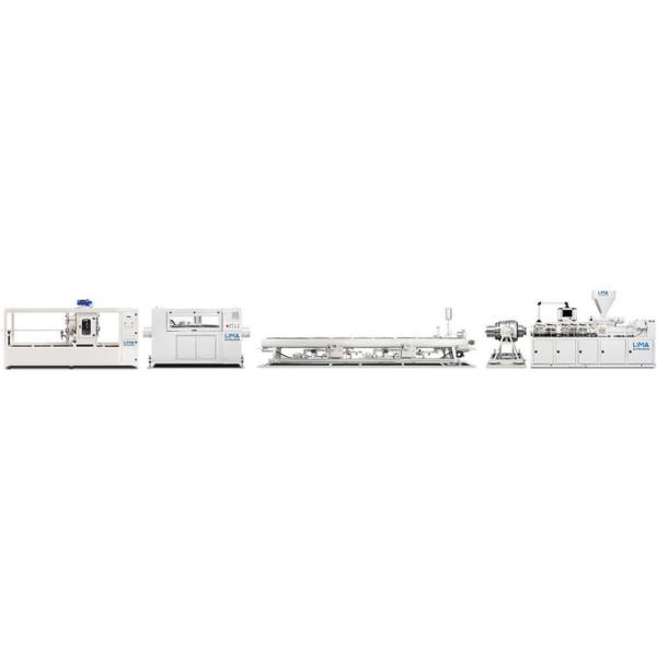 55kw Cable Conduit PE Pipe Extrusion Line Guillotine Cutter Pipe Cutting Machine Manufacturing