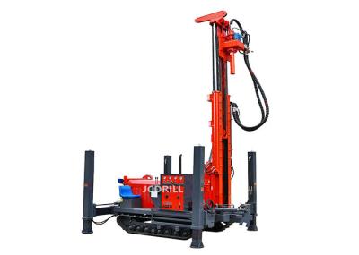 Broca montada sobre trilhos hidráulica Rig With Mud Pump de Dth 200m