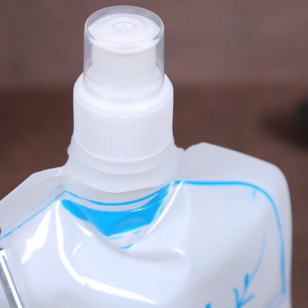 Recyclable Fruit Juice Liquid Spout Bags For 500ml 1 Gallon Beverage