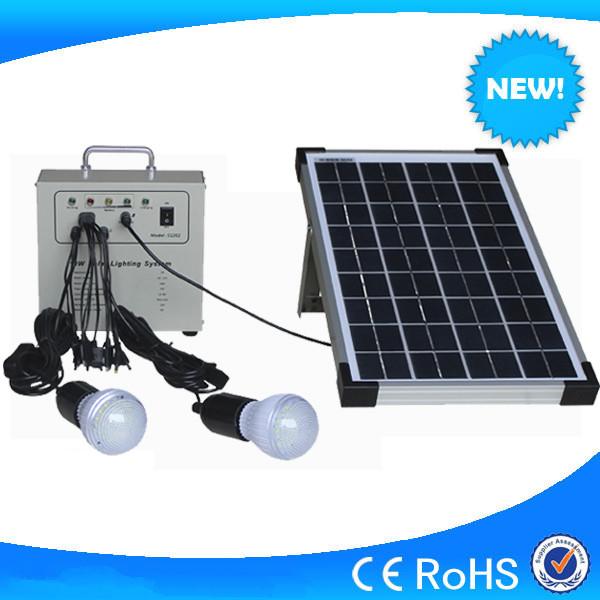 10w portable solar kits mini solar power generator with battery for home use