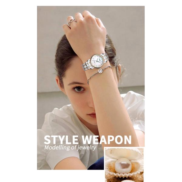 Дозоры кварца женщин персонализируют роскошный дозор кварца ювелирных изделий для женщины