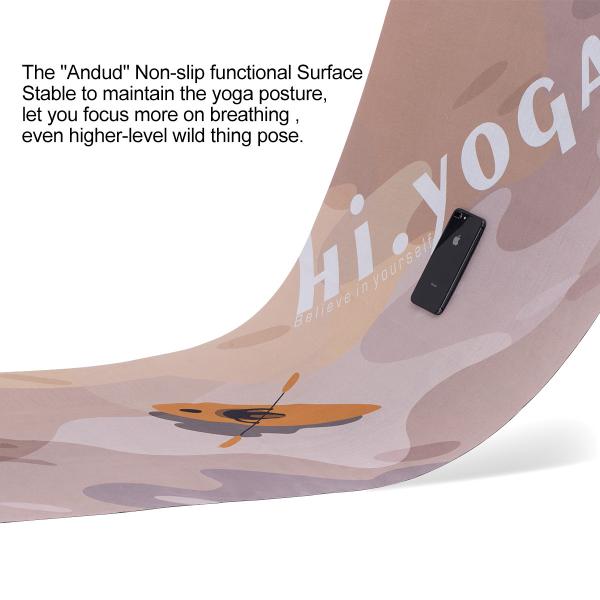 Super Grip Foldable Exercise Mat / Modern Full Size Yoga Mat For Girl