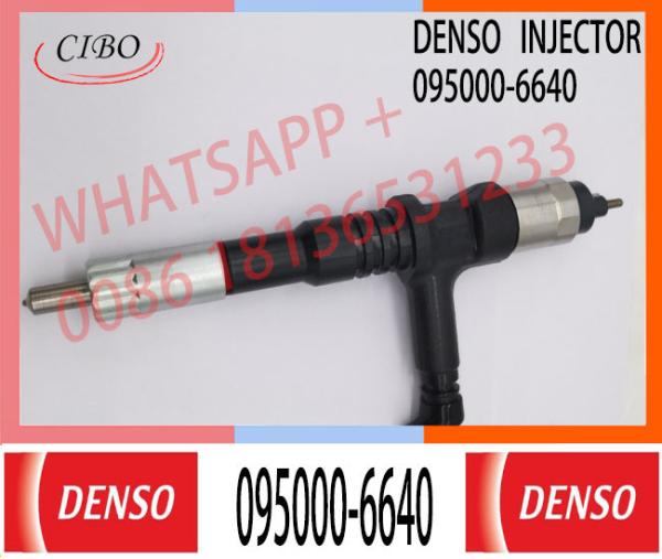 Injetor de combustível comum original, de alta qualidade e caro do trilho 095000-6640