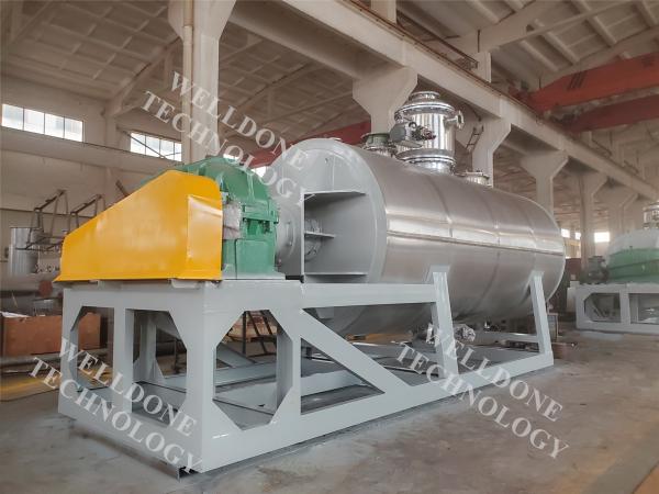 SUS316L Disc Vacuum Paddle Dryer For Sludge And Manure