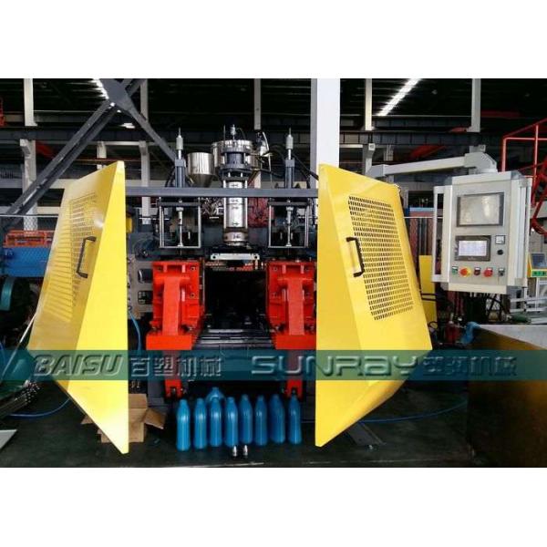 Large Capacity Plastic Water Bottle Making Machine , 30.5KW Plastic Molding Equipment SRB70D-1