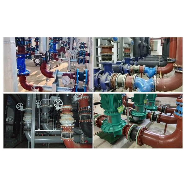 ASME DN200 Twin Sphere Rubber Expansion Joint Hot Galvanized