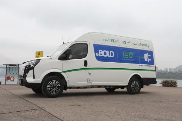 Hudson EBOLD Electric Cargo Van 77.28kWh 518km Long Endurance New Energy Vehicle