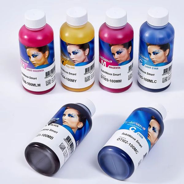 6 Colors 100ml Epson Dye Sublimation Ink Inktec Sublinova Smart DTI Made In Korea