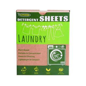 Detergent Laundry Sheets ECO Friendly Concentrated Laundry Detergent Sheets